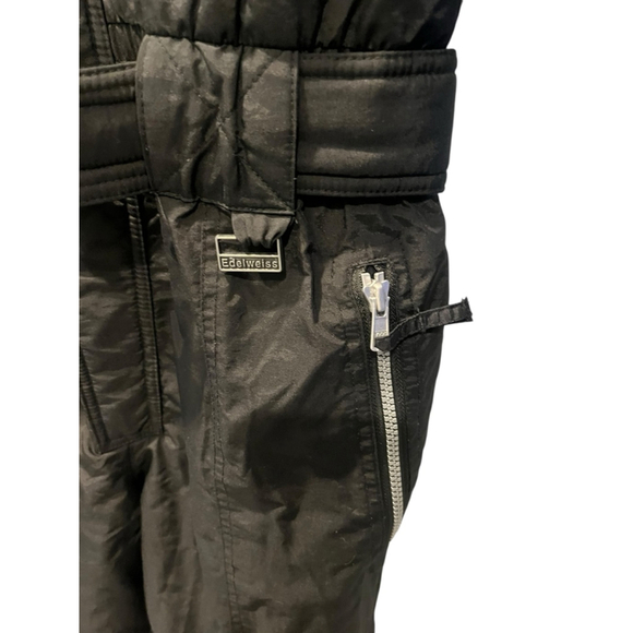 Vintage 90's Edelweiss Men's Ski Snowsuit Bib Size Small Jumpsuit Snow One Piece - Picture 6 of 13